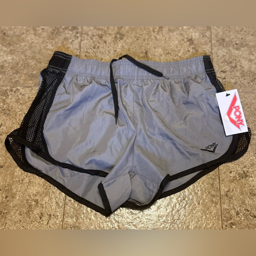 Pony Gray Athletic Shorts